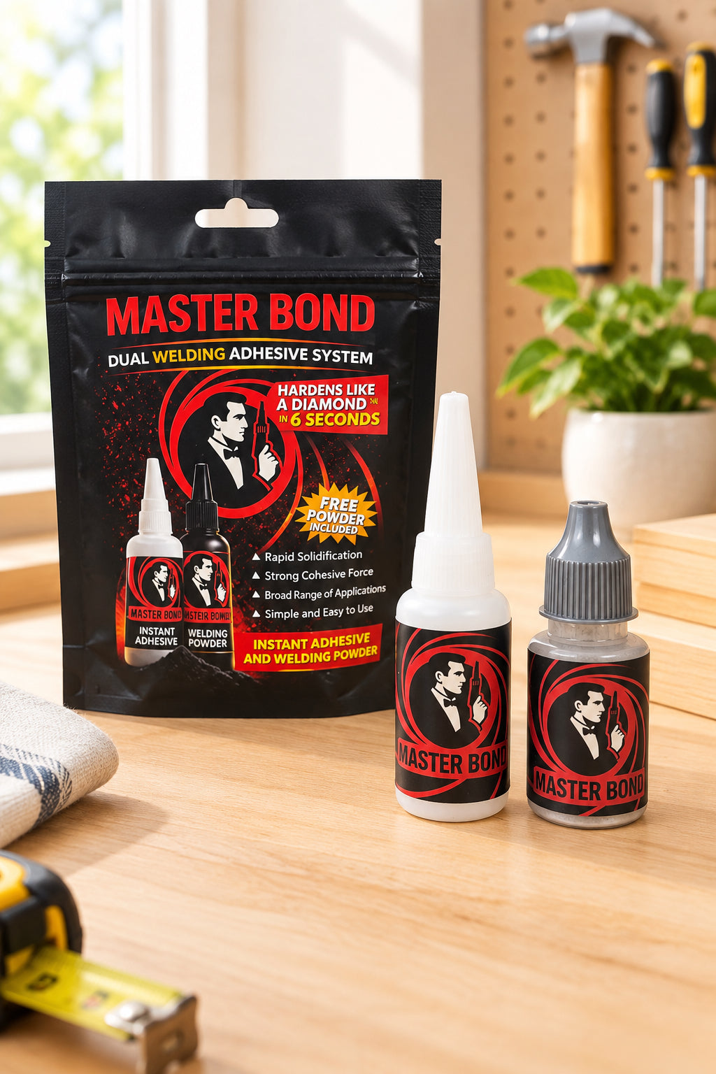 Master Bond Dual Bonding Adhesive System